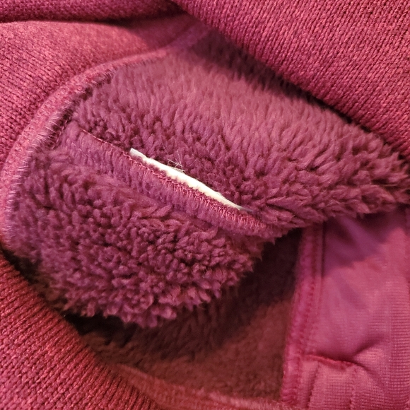 Spyder Women's Bliss Zip UP Hoodie New Without Tags Burgundy and Orange. - Picture 7 of 8